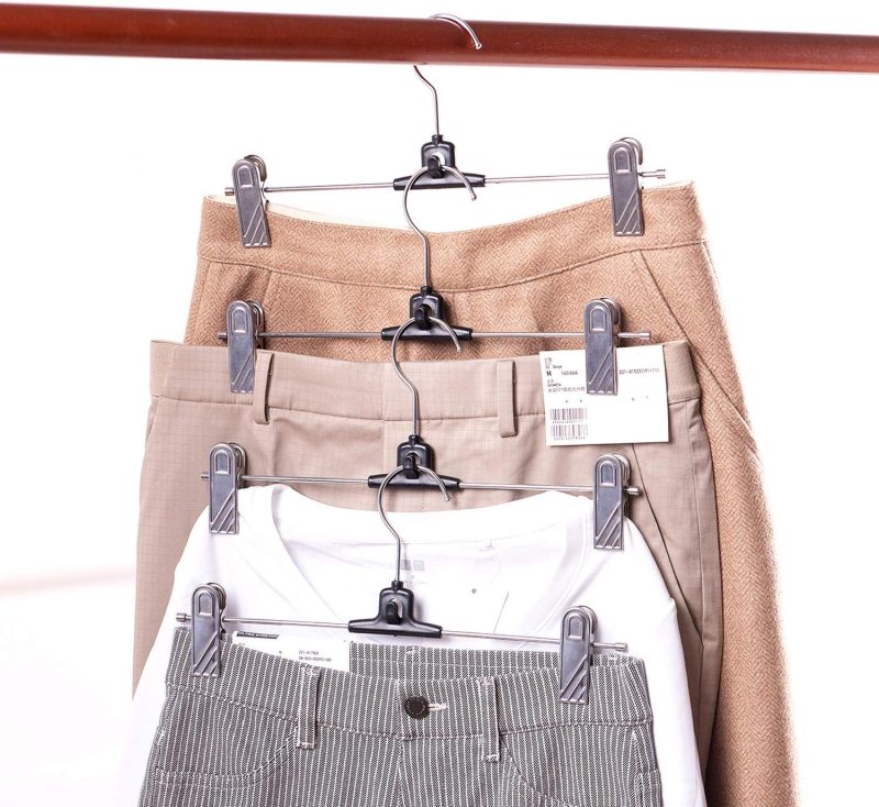 Trouser Hangers with Clips