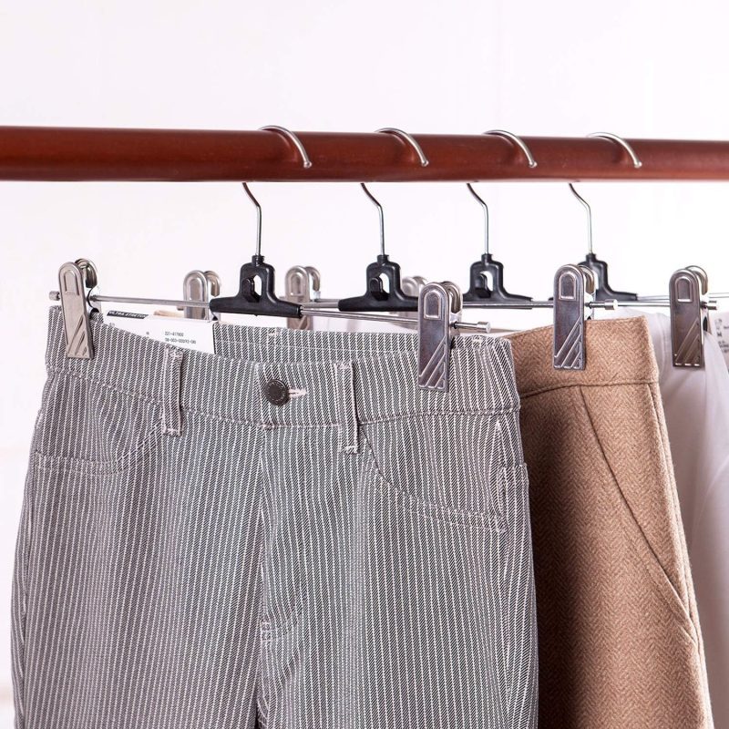Trouser Hangers with Clips