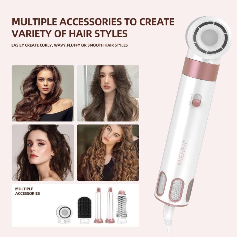 5 in 1 Hot Air Styler - Professional Hair Styling Tool for Effortless Beauty - Image 6