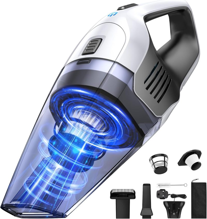 Handheld Vacuum Cleaner: Powerful Cordless Hand Vac for Quick Cleaning