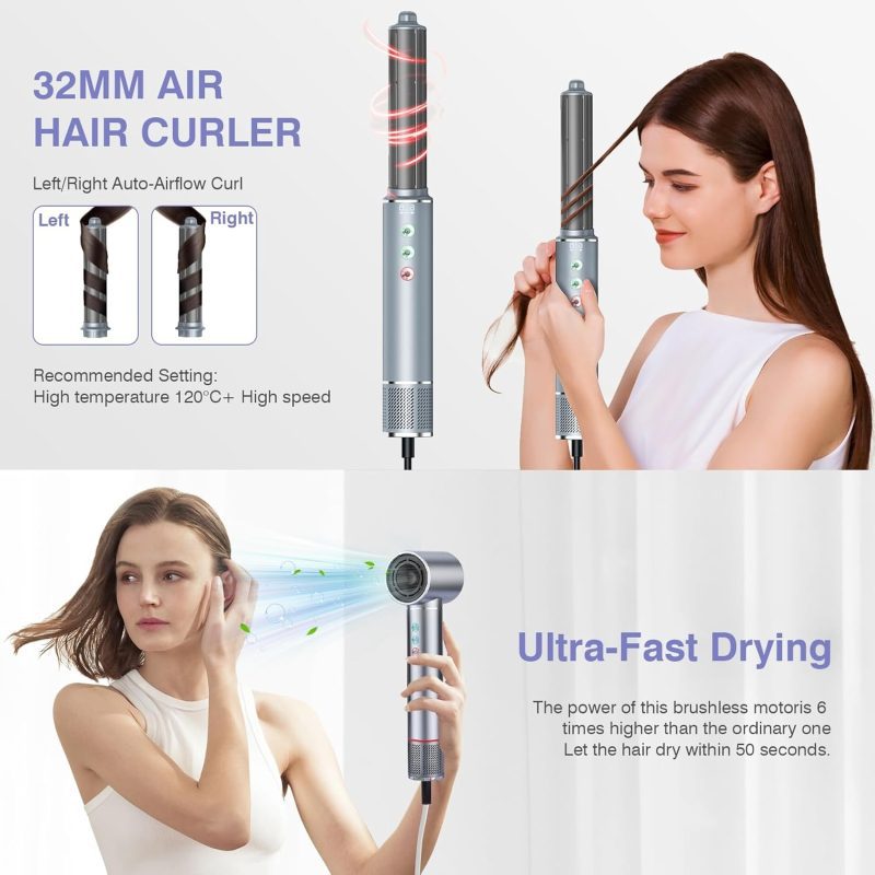 Air Styler for Fast Drying - Professional Hair Styling Tool for Quick Drying - Image 3