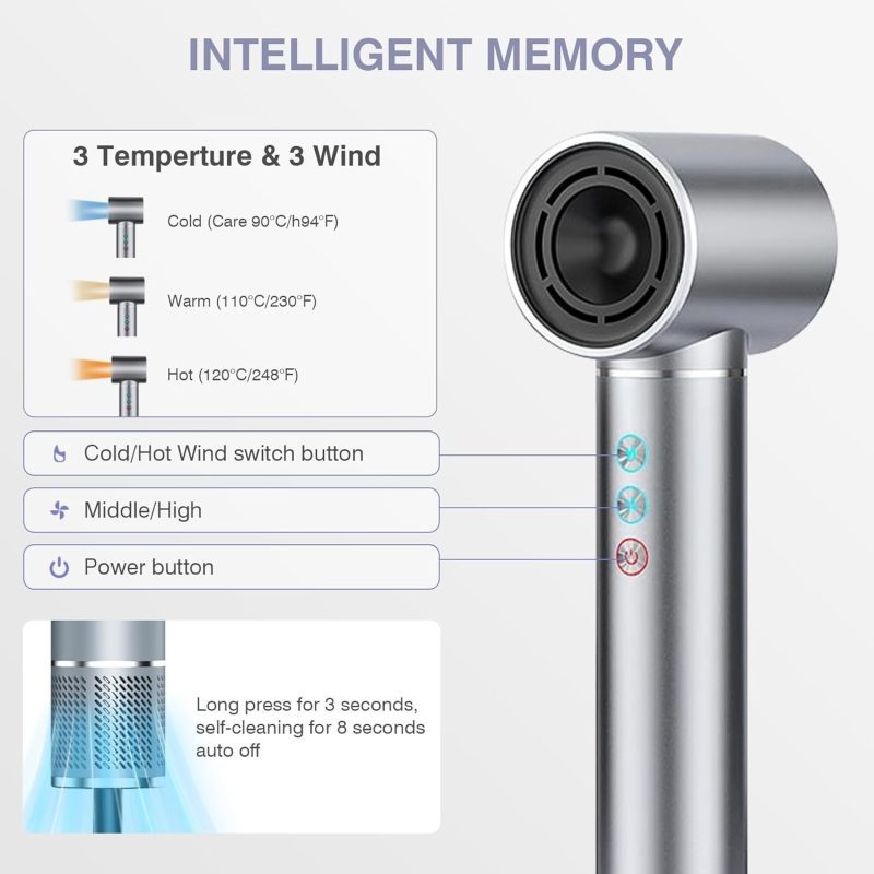 Air Styler for Fast Drying - Professional Hair Styling Tool for Quick Drying - Image 5