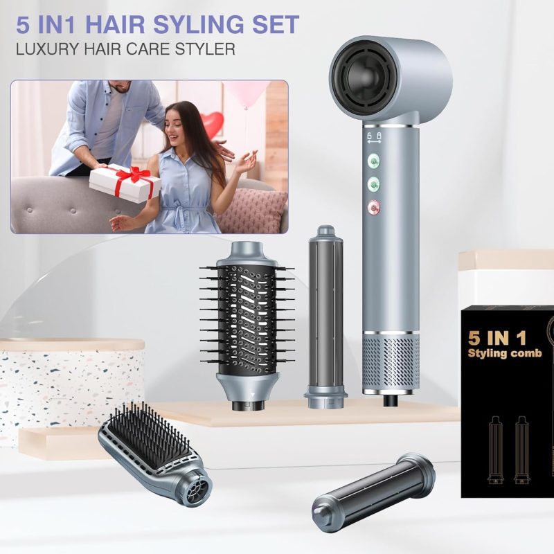 Air Styler for Fast Drying - Professional Hair Styling Tool for Quick Drying - Image 8