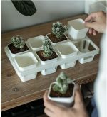 ‎Aeetial Small Flower Pot with Plate - Image 4