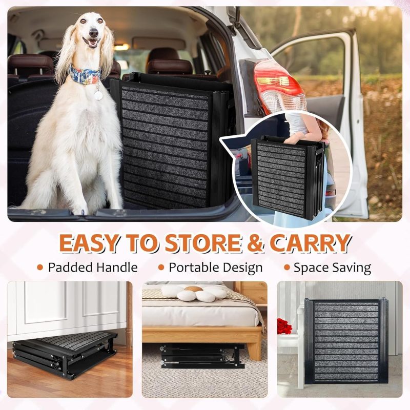 Extra Long Foldable Dog Ramp for Easy Access - Portable and Lightweight - Image 5