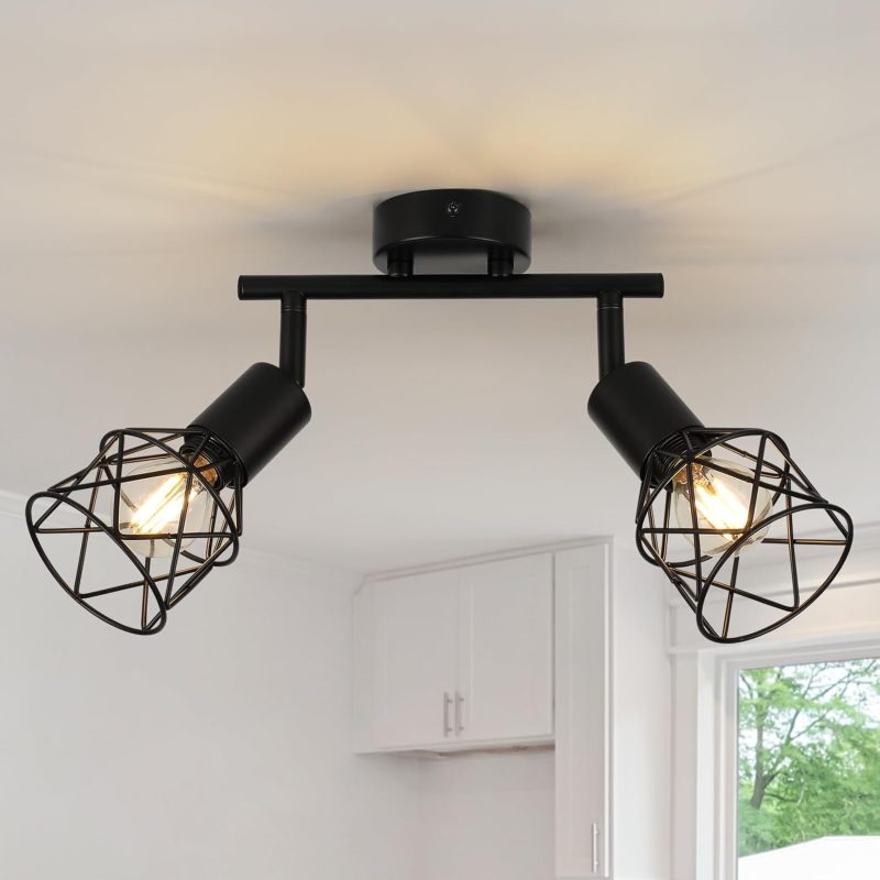 Ceiling Spotlights: Modern LED Flush Mount Recessed Downlights for Kitchen, Living Room, Bedroom - Energy Efficient Lighting ...
