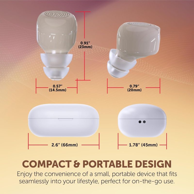 Digital Rechargeable ITE Set with Bluetooth Connectivity, Noise Reduction Technology, and Smartphone App Control - Image 4