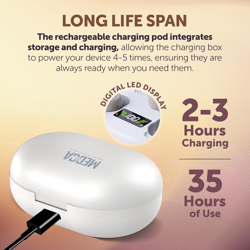 Digital Rechargeable ITE Set with Bluetooth Connectivity, Noise Reduction Technology, and Smartphone App Control - Image 5