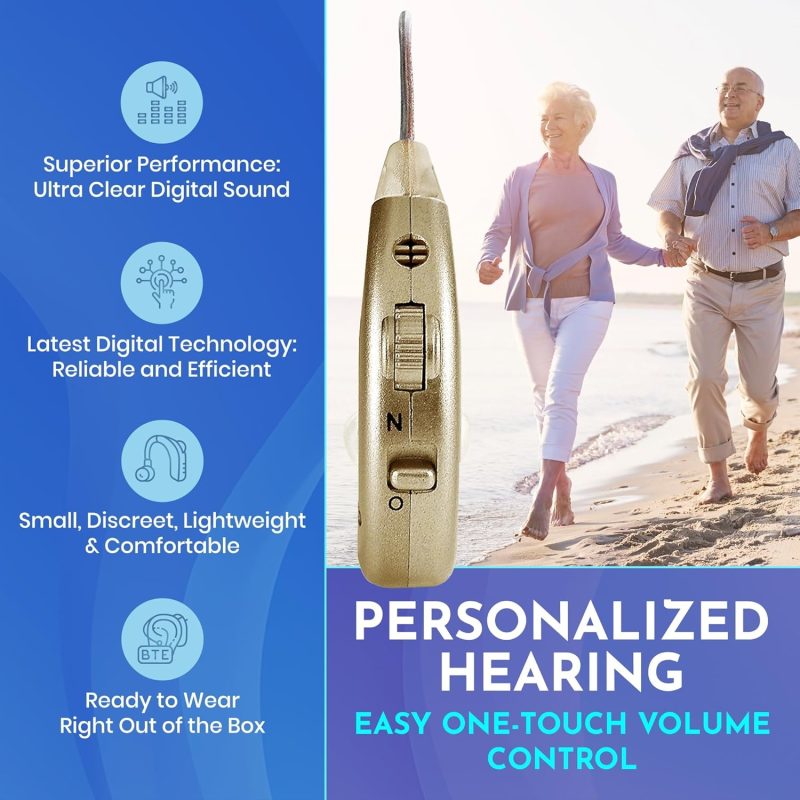 Rechargeable Digital Sound Enhancers: Wireless Earbuds with Noise Cancelling, Bluetooth Connectivity, and Long Battery Life -...