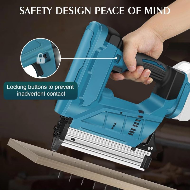 Cordless Brad Nailer - Electric Nail Gun for Precision Woodworking Unbeatable Price - Image 2