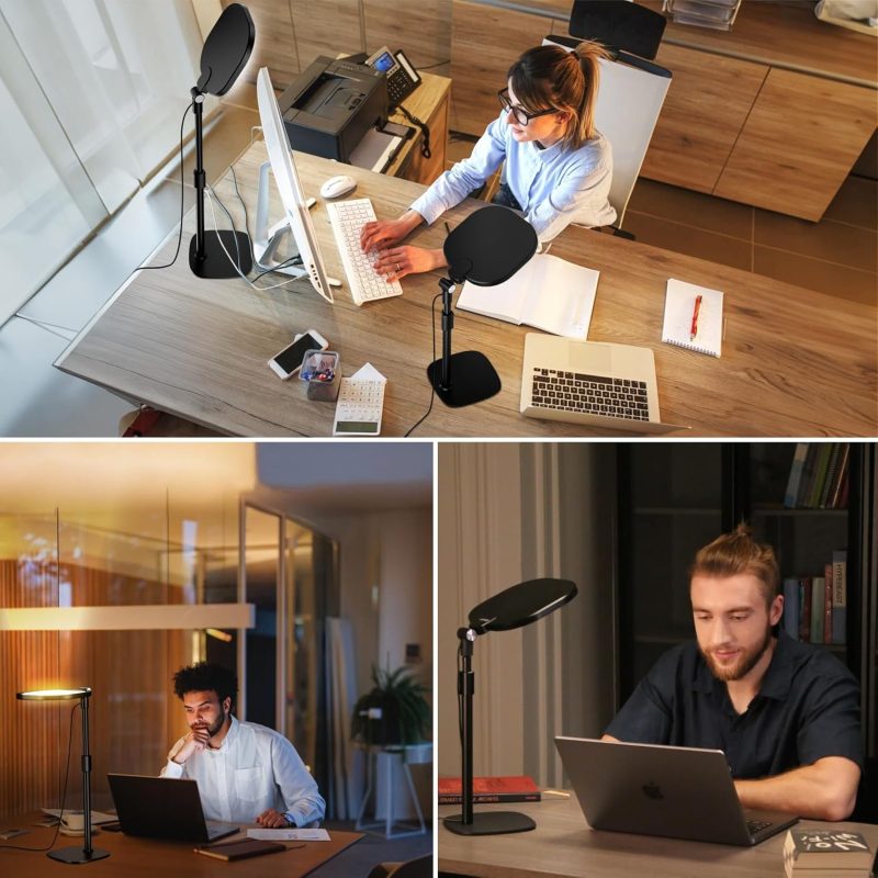 Video Conference Lights for Zoom - Professional LED Lighting Kit for Online Meetings, Remote Work, Live Streaming, Webinars -...