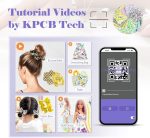 ‎KPCB Tech KPCB Mini Sewing Machine Beginners Full Set Extension Table Foot Pedal Kit White - Image 2