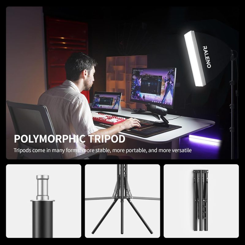 Professional Softbox Photography Lighting Kit - Studio Light Set for Video & Portrait Photography - Image 3