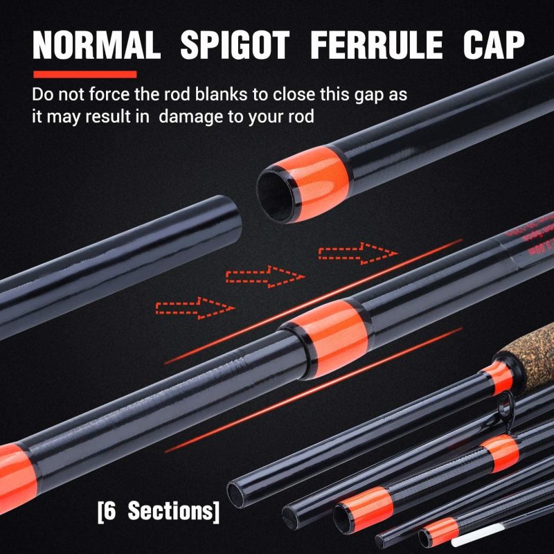 Feeder Rod with 3 Tips, Portable Fishing Rod, Spinning, Casting, Travel Rod, Full Assortment, Action Set, Carp, Coarse Rod - ...