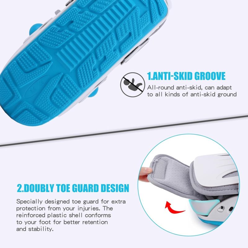 Tairibousy Walker Fracture Boot Air Cam Walker Boot Inflatable Walking Boot for Achilles Tendon Surgery, Acute Ankle Sprains,...