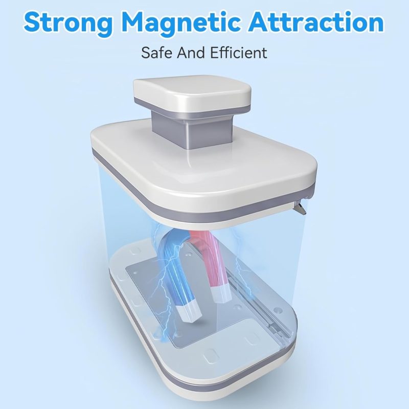 Magnetic Window Cleaner for Double Glazing,5.9 Inch Window Cleaner Magnet Magnetic Window Wiper Cleaner Adjustable Double‑S...