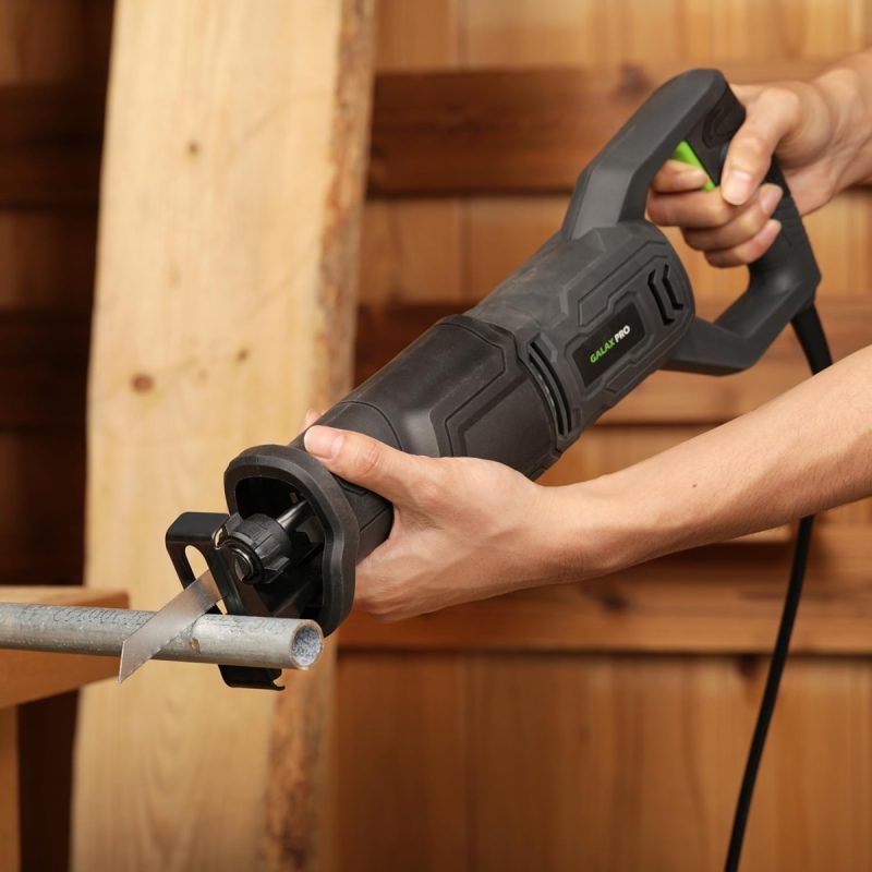 Reciprocating Saw with 3000 SPM Variable Speed, for Precision Cuts in Wood, Metal, and More,Tool-Free Blade Change - Image 6