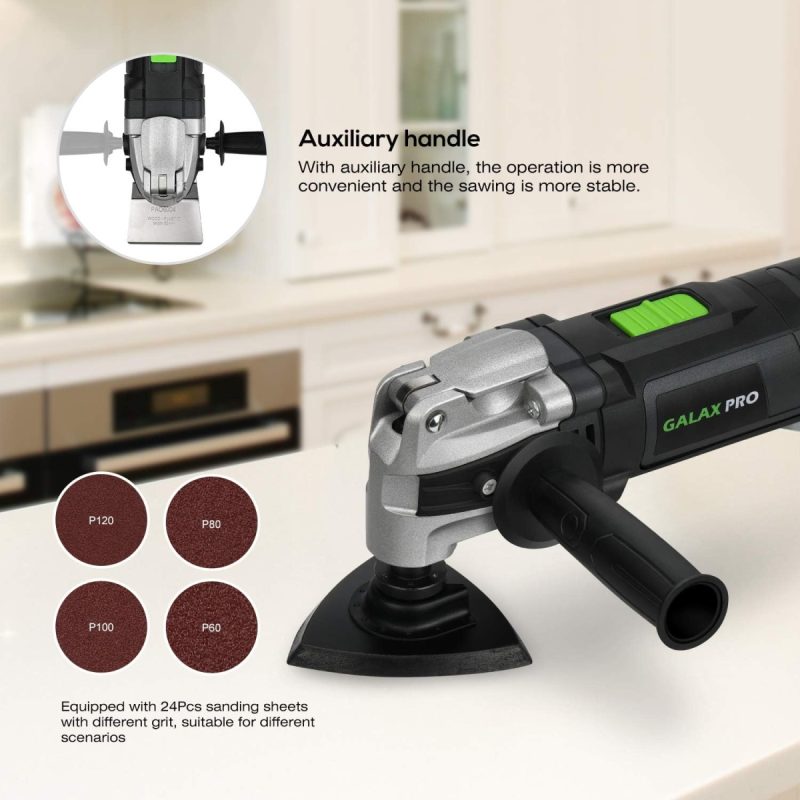 Oscillating Multi Tool | Customer Return | Tested & Working | Light Use | Blades Included - Image 6