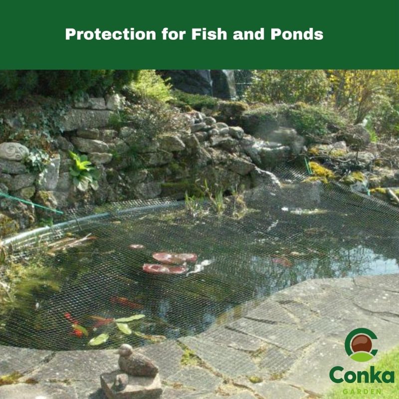 Extra Strong Woven Mesh Garden Netting Heavy Duty Anti Bird Pond Fruit, Pea Plant Protection Professional Grade. Various Size...