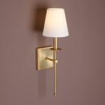 2 x Vintage Wall Lights Linen Shade E27 Bedside Sconce Antique Yosoan - Image 4