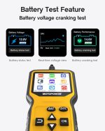 ‎MOTOPOWER 2026 OBD2 Code Reader & Battery Tester MP69033 - Image 7