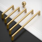 ‎Amerdeco 10x Champagne Bronze Cabinet Handles Knurled 160mm - Image 2