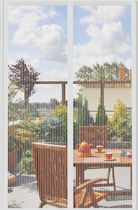 68a48dfa1f9c96a11e3b32b54e84e444efaf3ca1eddef410d318a.jpg Magnetic Fly Screen 80×210 cm Double-Door Insect Mesh Curtain for French Pat