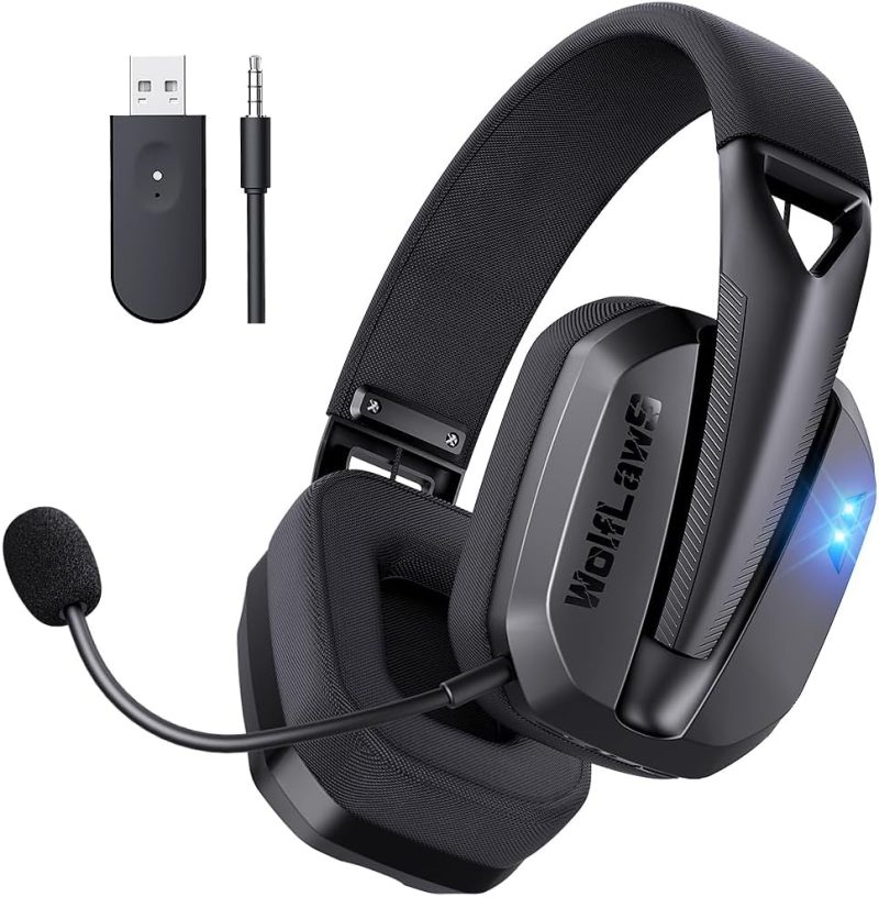 68a5c81a4dbe2c3bf0ceaf0007327dd18ca3fc76df15086f8d243.jpg WolfLawS Wireless Gaming Headset - Image 1