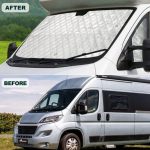 ‎ConBlom Fiat Ducato Peugeot Boxer Citroen Relay Thermal Blinds 3pc Blackout Screens - Image 5