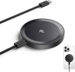 THREEKEY Qi2 MagSafe 15W Wireless Charger with Dual-Sided Magnets - Image 1