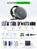 THREEKEY Qi2 MagSafe 15W Wireless Charger with Dual-Sided Magnets - Image 3