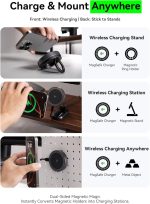 THREEKEY Qi2 MagSafe 15W Wireless Charger with Dual-Sided Magnets - Image 7