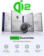 THREEKEY Qi2 MagSafe 15W Wireless Charger with Dual-Sided Magnets - Image 8