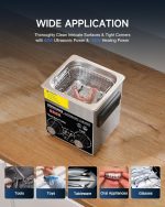 CREWORKS 1.6 L Ultrasonic Cleaner with Heater Timer Faulty Switch - Image 5