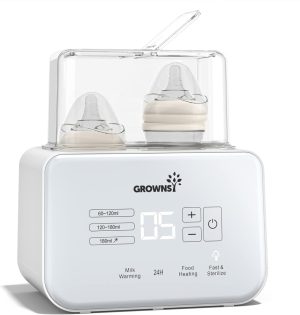 GROWNSY Bottle Warmer 8-in-1 Fast Baby Milk Warmer and Steriliser - Image 1