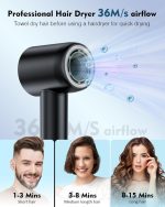 68b415e7cfe5f78bcc1e0fbc738ae55b63358a59a28115176ff60.jpg SnugLuv Ionic Hair Dryer 160000 RPM 200 Million Negative Ions - Image 5