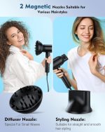 68b415e907a81271aea3b84320e9a44cd8358108e5703f10536a4.jpg SnugLuv Ionic Hair Dryer 160000 RPM 200 Million Negative Ions - Image 7
