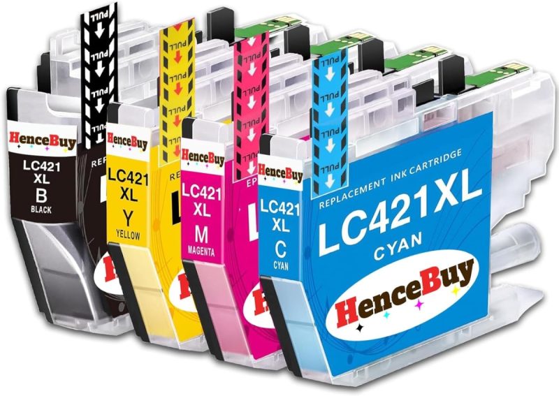 LC421XL Ink Cartridge Multipack Compatible with Brother DCP-J1050DW