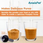 AmeizPet Pumpkin Powder for Dogs Gut Health Fibre Supplement 4 Pack - Image 7