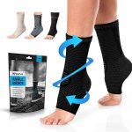 ‎POWERLIX Ankle Compression Sleeve Pair Medium - Image 1