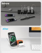 GEEKERA 3 in 1 MagSafe Wireless Charger - Image 2