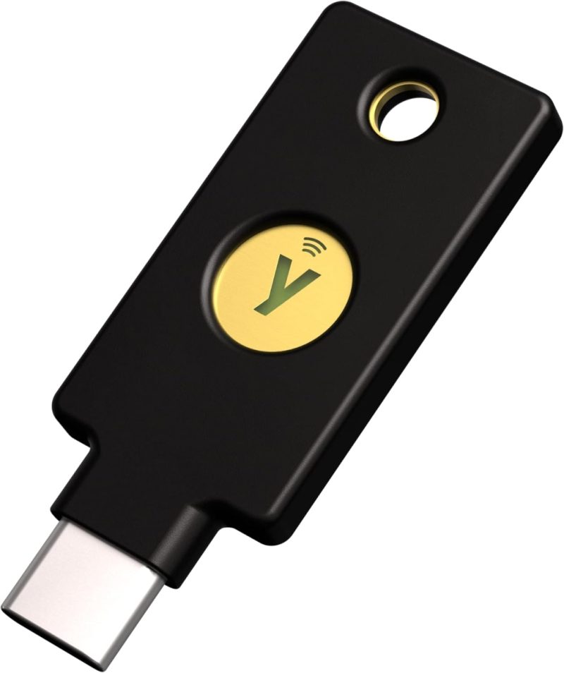 68c160a363a5637ceba236ebabff6c51b78431224b43af288a811.jpg Yubico YubiKey 5C NFC – USB-C & NFC Security Key, 2FA, FIDO Certified (New other