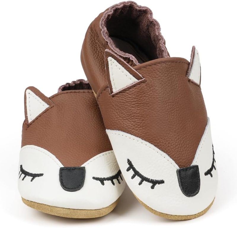 Soft Leather Baby Shoes 18-24 Months Wide – Baby First Walking Shoes | 50% Off