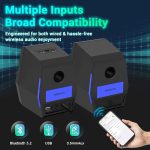 Sanyun SW209 36W Gaming PC Speakers Bluetooth 5.2 24bit USB DAC RGB - Image 4