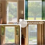 ‎YRH YRH Magnetic White Fly Screen Door 70x200cm - Image 5