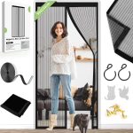‎BSHANO Magnetic Fly Screen Door Curtain 90X210cm - Image 1
