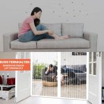 ‎DIKER DIKER Magnetic Fly Screen Door white 100 X 240cm - Image 3