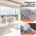 ‎DIKER DIKER Magnetic Fly Screen Door white 100 X 240cm - Image 4