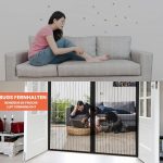 ‎DIKER DIKER Magnetic Fly Screen Door Black 75 X 220cm - Image 3