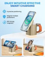 JoyGeek 3-in-1 Charger Stand for iPhone Magsafe - Image 4
